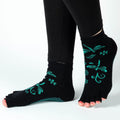 Grip Yoga Socks – Non-Slip Toeless Socks for Yoga, Pilates & Barre