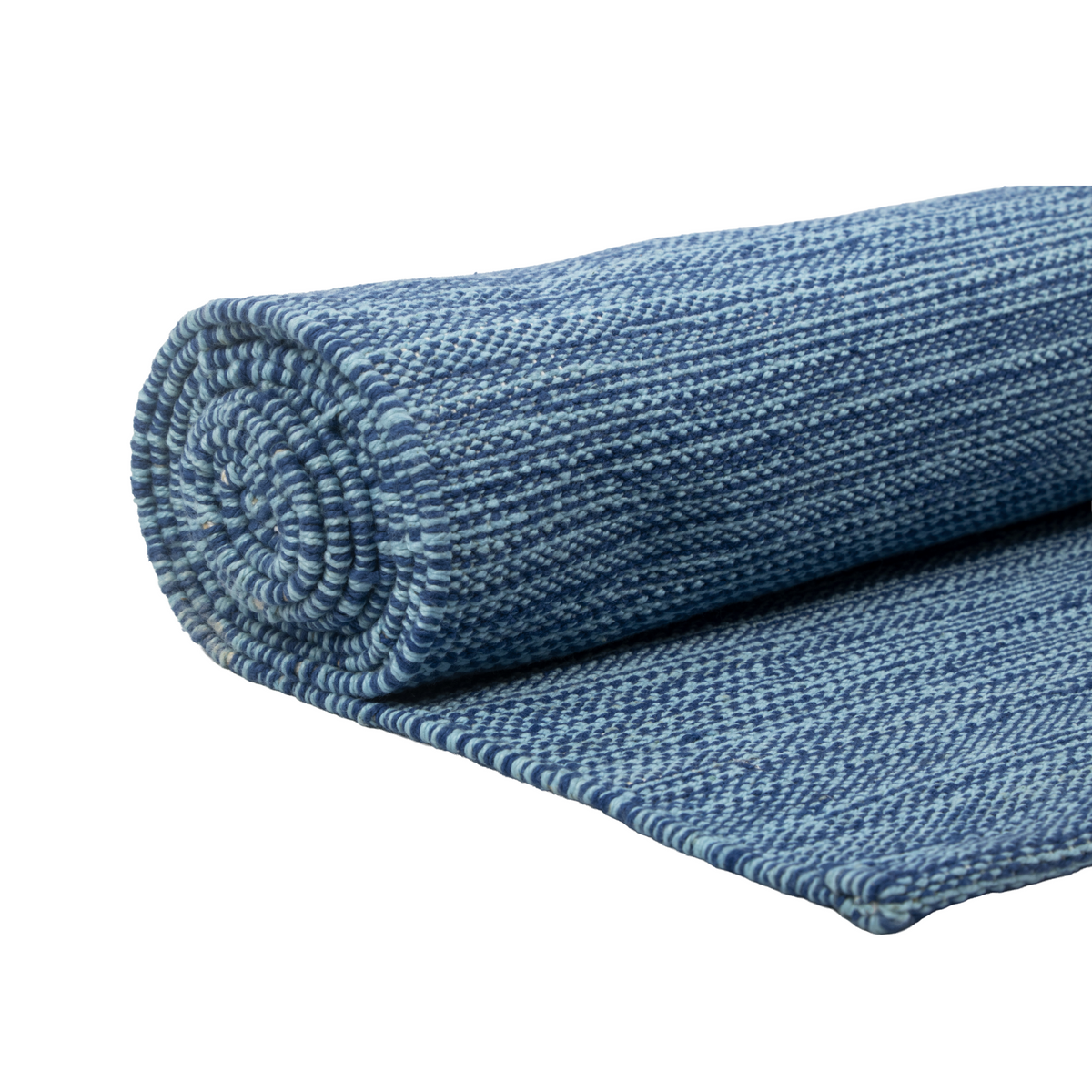 Organic Cotton Yoga Mat – Handmade, Machine Washable, 78 x 27 in