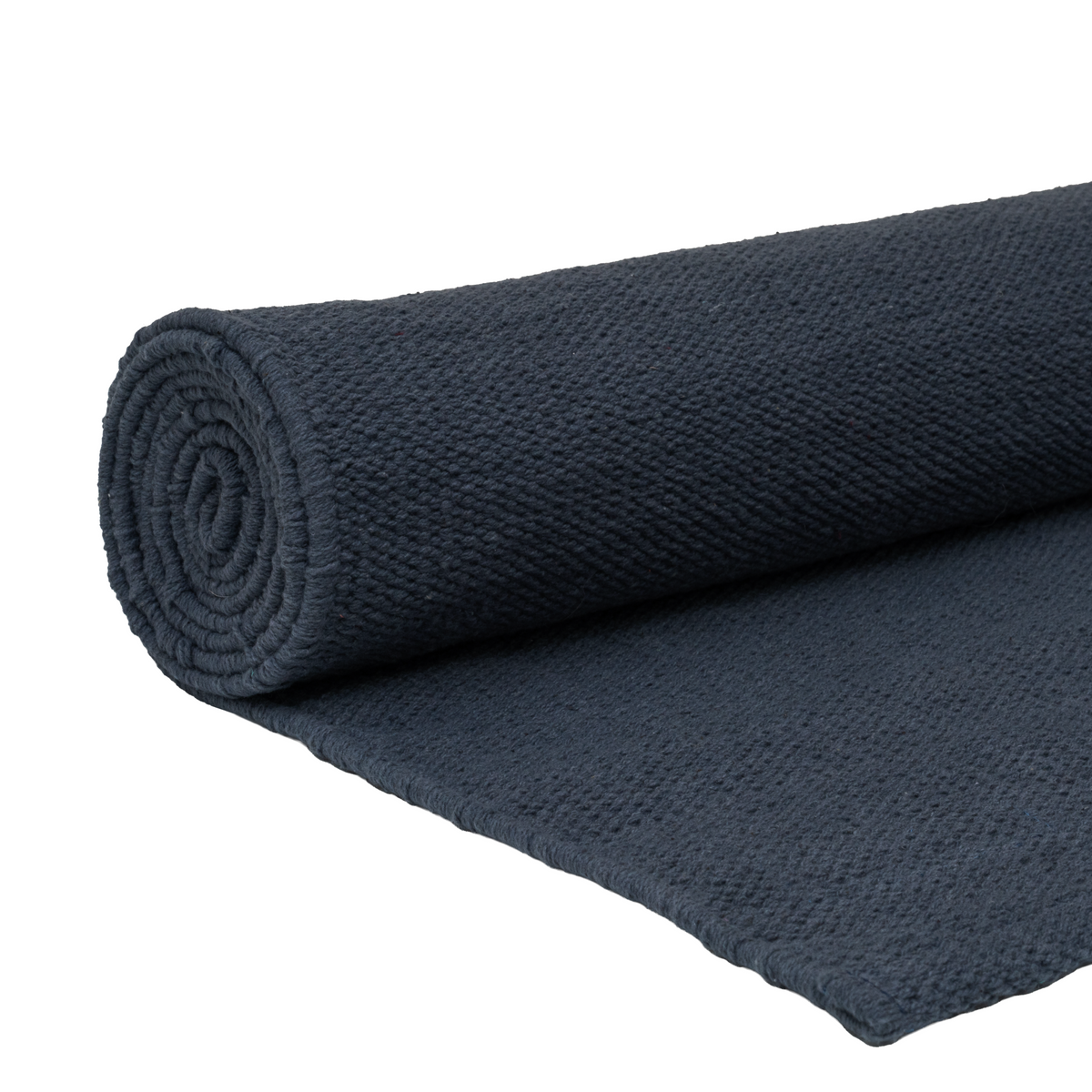 Organic Cotton Yoga Mat – Handmade, Machine Washable, 78 x 27 in