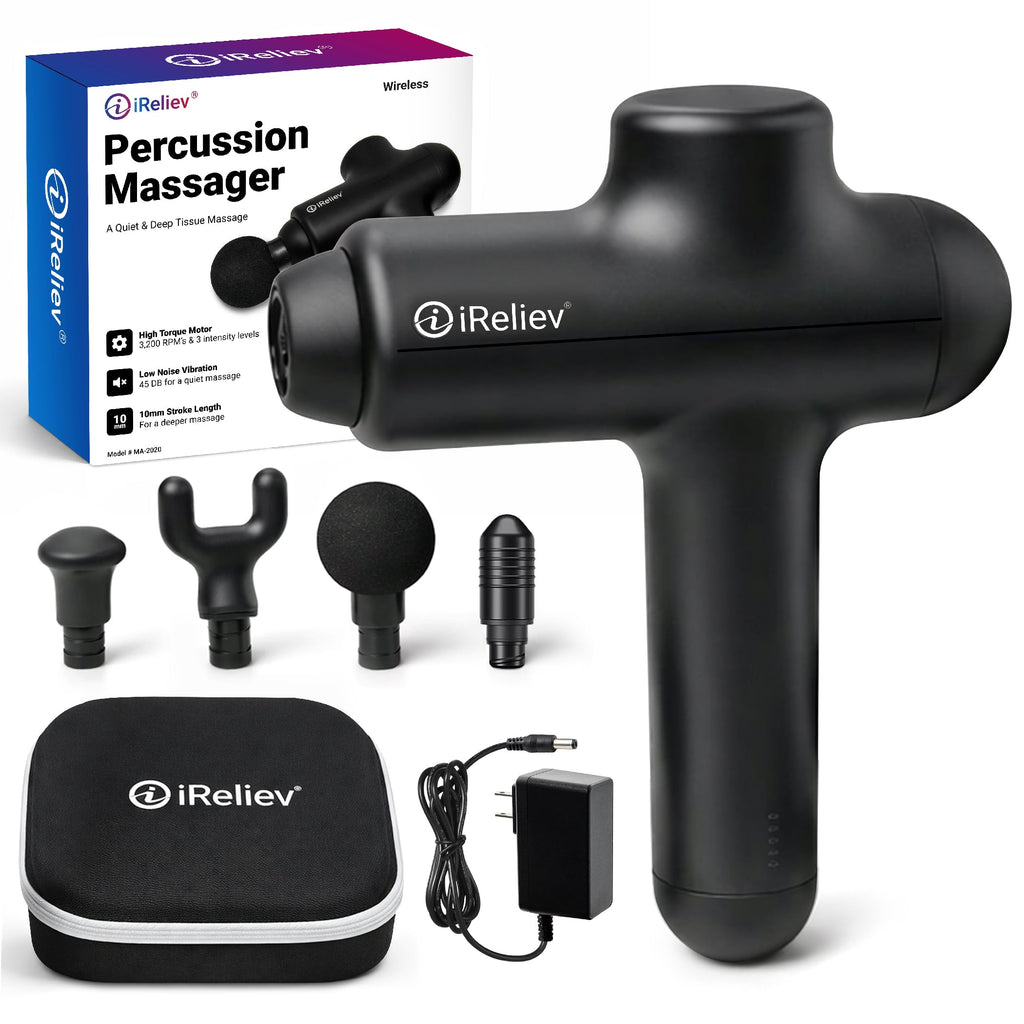 Pro Percussion Massage Gun – Deep Tissue Recovery, One-Button Control