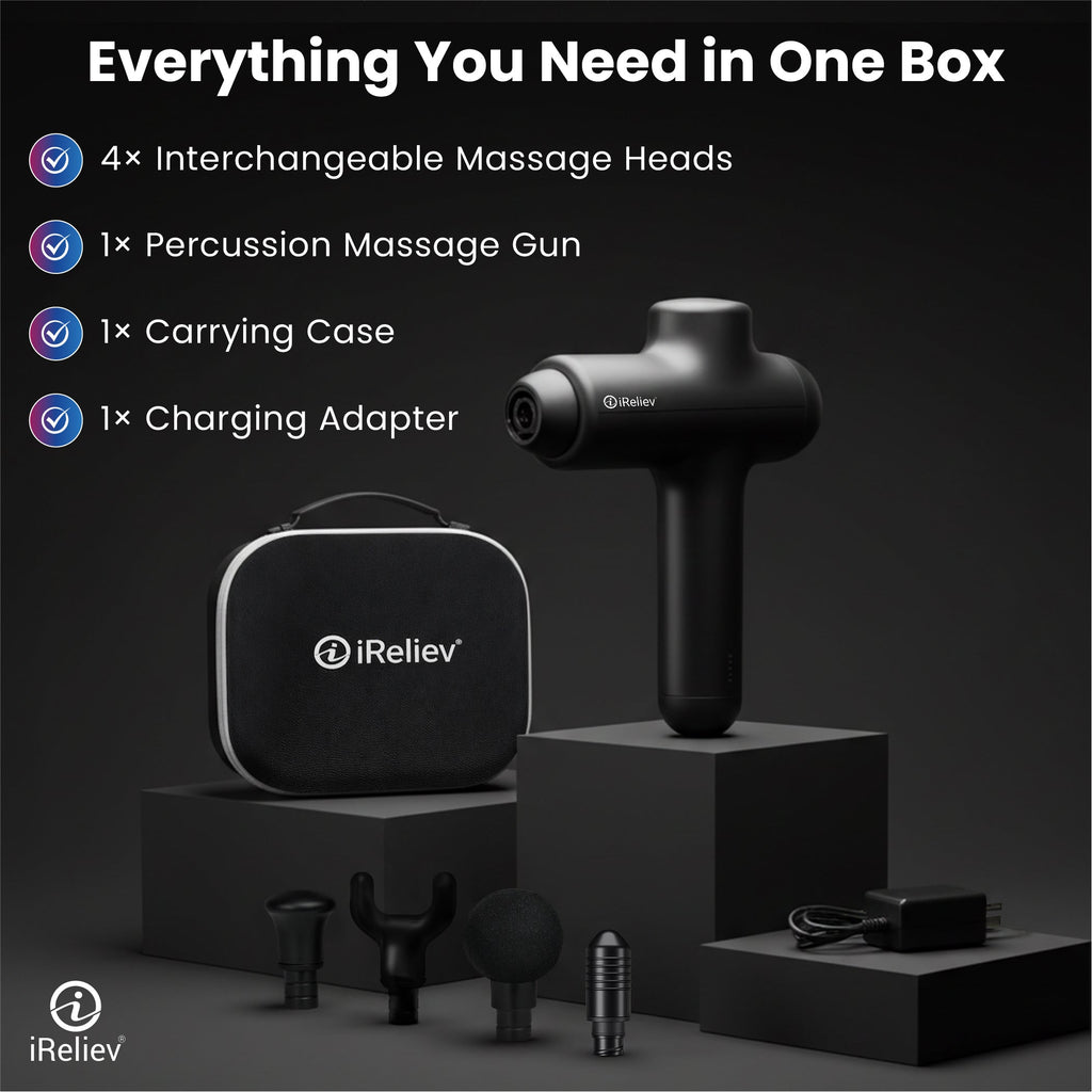 Pro Percussion Massage Gun – Deep Tissue Recovery, One-Button Control